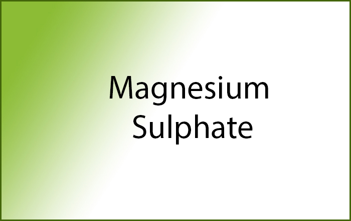 Magnesium Sulphate